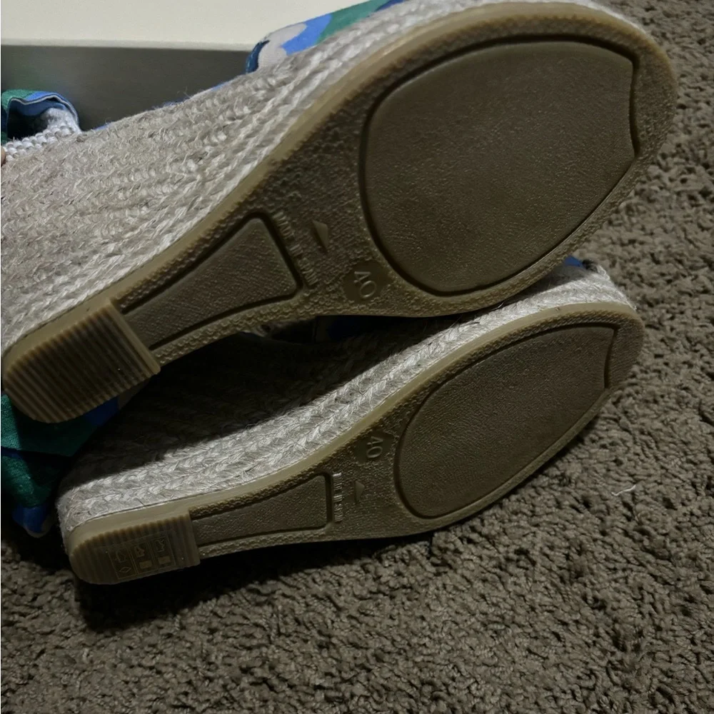 Super RARE-SÉZANE X MOMONÌ TANIA HIGH wedge ESPADRILLES heels